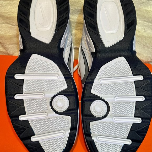 Mens Nike Air Monarch IV White Blue Silver Black Tennis Shoe Sneakers 11.5 D - Picture 6 of 11